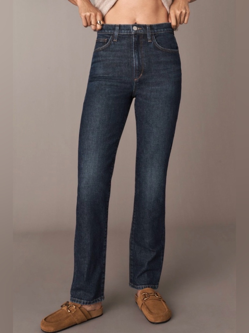✨ Joe’s Jeans The Margot High-Rise Slim-Straight Jeans Sz 33